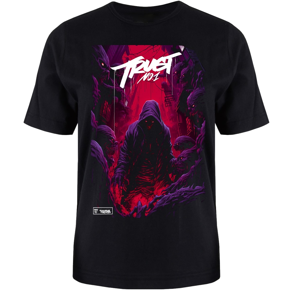 Bild von Krijo Stalka - 'Evil Spirit' Shirt [schwarz]